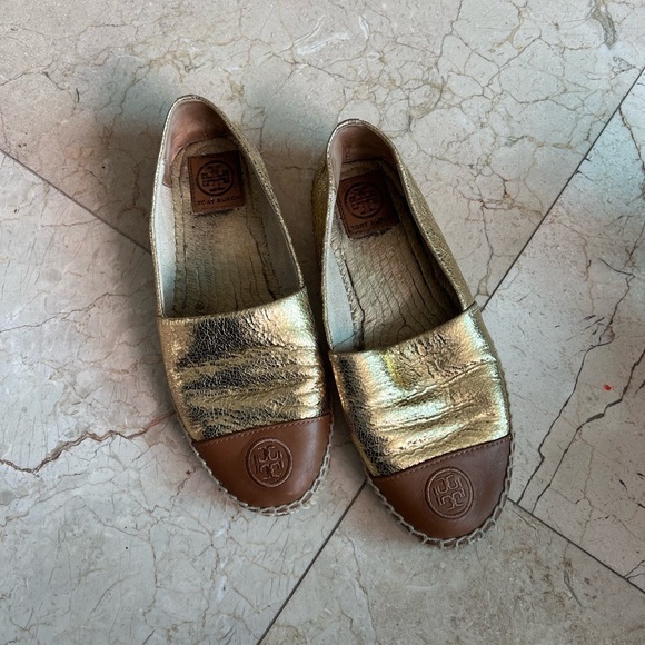 Tory Burch Cap Toe Espadrilles USED - Picture 2 of 16